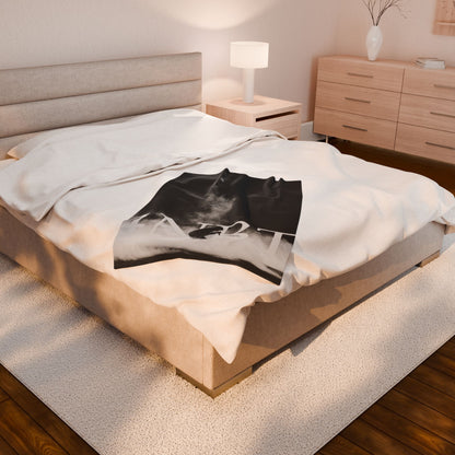 4NBT Cozy Velveteen Plush Blanket - Perfect for Home Decor, Gift for Him/Her, Snuggle Nights, Cold Weather, or Any Occasion