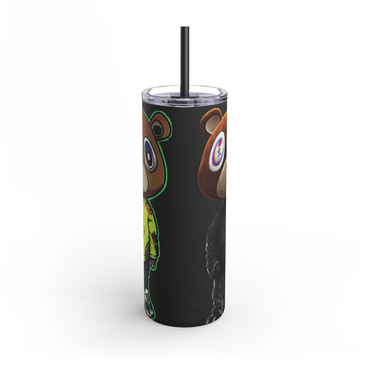 Ye Bear Tumbler, Cute Cartoon Drinkware, Funny Gift for Fans, Perfect for Birthdays & Holidays, 20oz Skinny Cup