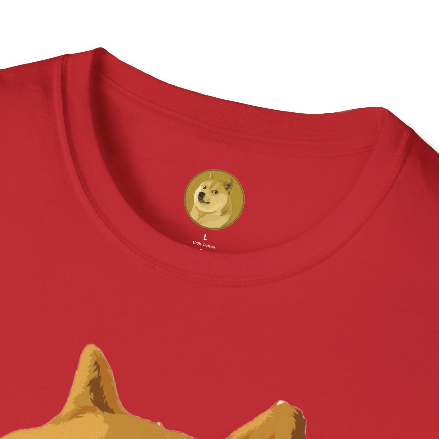 Doge Lover Unisex T-Shirt, Funny Pet Tee, Cute Graphic Tee, Casual Wear, Gift for Dog Owners, Birthday Gift, Relaxed Fit