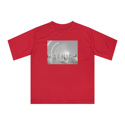 POPCAT Unisex Performance T-shirt with Unique Design, Fitness Apparel, Casual Wear, Gift for Him/Her, Sports Tee, Activewear