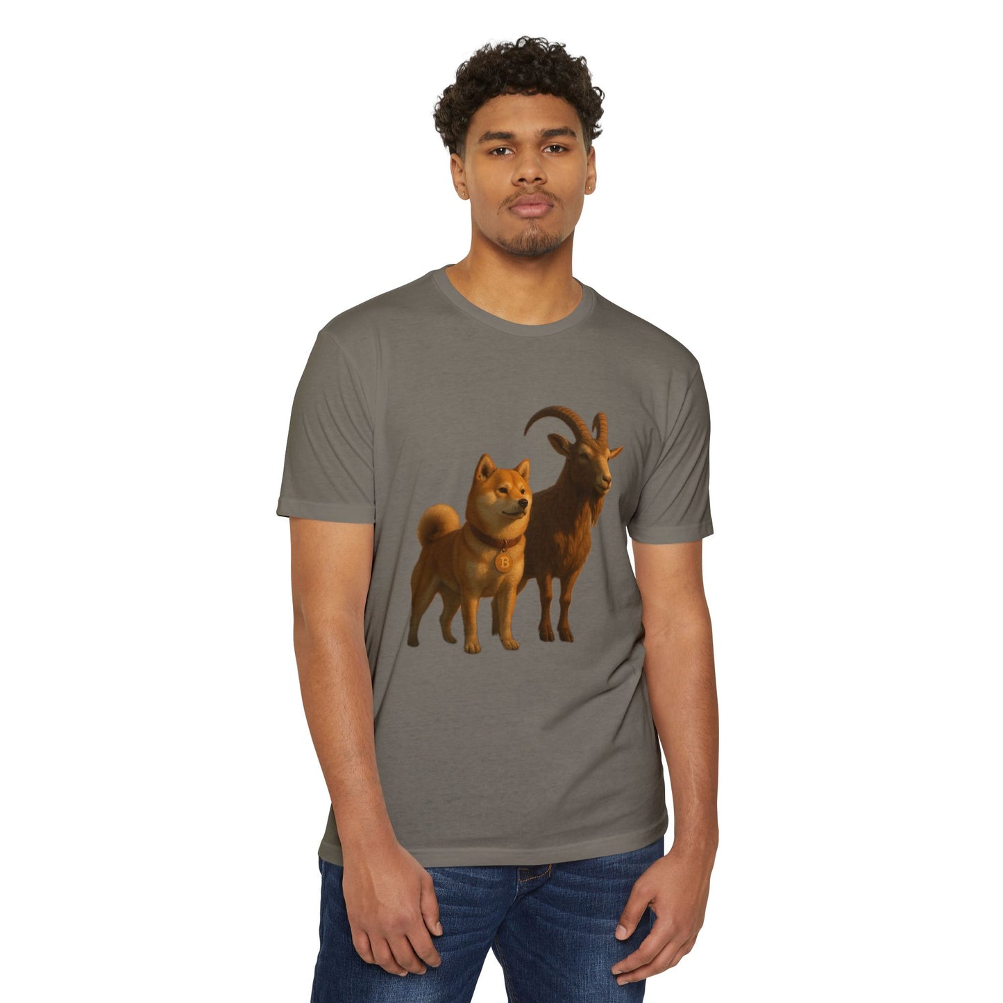 GOAT T-Shirt, Unisex T-Shirt, Pet Lover Gift, Animal-Themed Apparel, Fun Casual Wear, Unique Graphic Tee