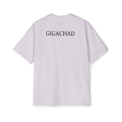 GIGA Men's Heavy Oversized Tee | Casual Streetwear Shirt, Graphic Tee, Gift for Him, Unisex Style, Trendy Apparel