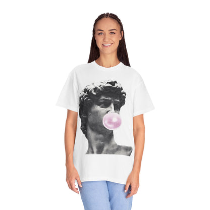 @ye Bubblegum David T-Shirt | Trendy Unisex Tee, Art-Inspired Shirt, Casual Summer Wear, Gift for Art Lovers i