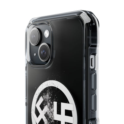 Swasticoin Magnetic Clear Phone Case, Stylish Protective Case for iPhones, Durable and Trendy Phone Cover, Perfect Gift for Tech Lovers, Modern Design