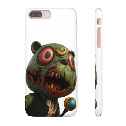 4NBT Zombie Bear Phone Case, Horror Snap Case, Cute but Spooky Accessory, Gift for Halloween, Unique Phone Cover