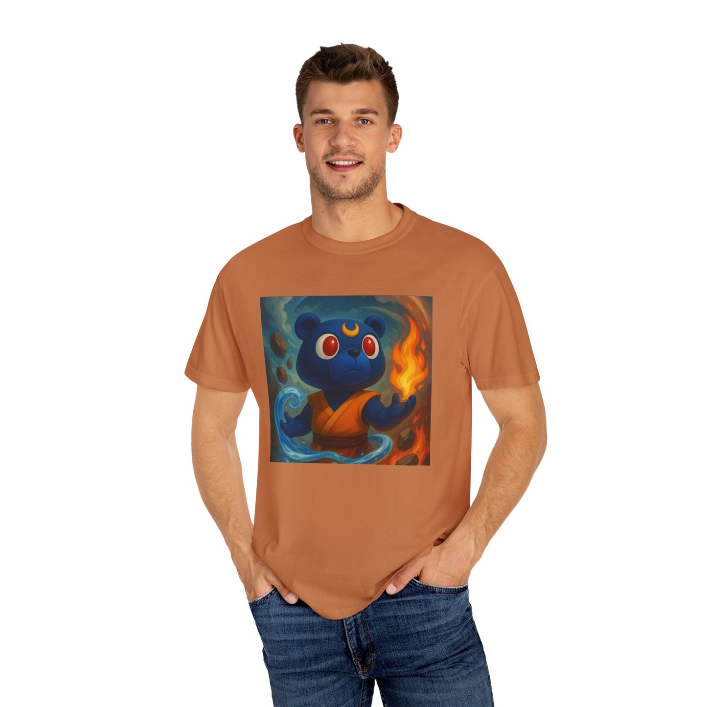4NBT Whimsical Bear T-Shirt | Cute Cartoon Tee, Gift for Kids, Casual Wear, Unique Graphic Top, Fun Youth Apparel