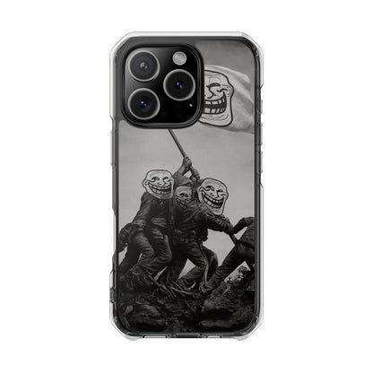 TROLL Flag Phone Case, Trendy Phone Cover, Gift for Gamers, Unique Phone Accessory, Funny Phone Protection