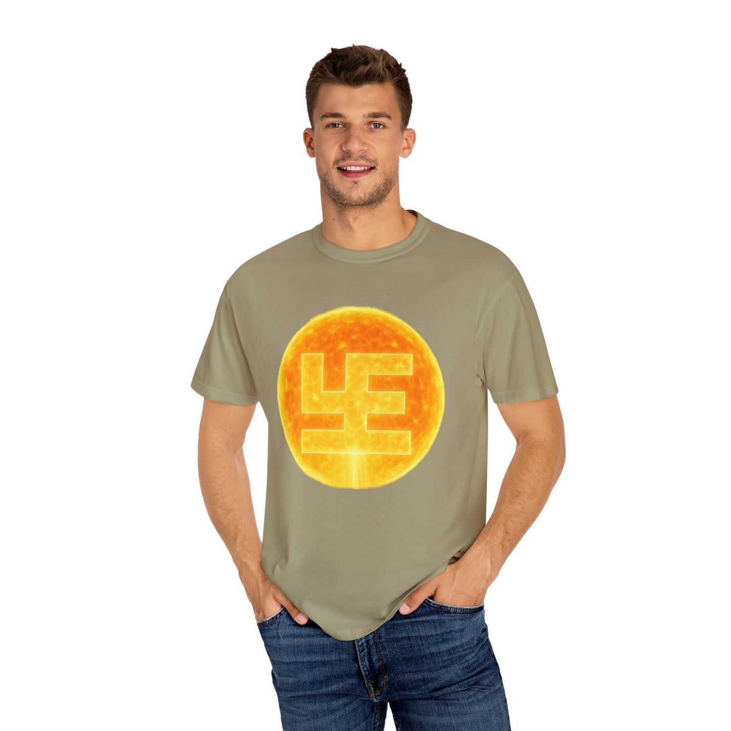 Swasticoin Sunshine Graphic Unisex T-Shirt, Casual Wear, Graphic Tee, Summer Fashion, Birthday Gift, Street Style