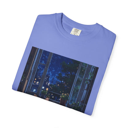 POPCAT Lover T-shirt, Cute Dog and Cat Design, Unisex Cotton Top, Perfect Gift for Animal Lovers, Ideal for Casual Wear or Home