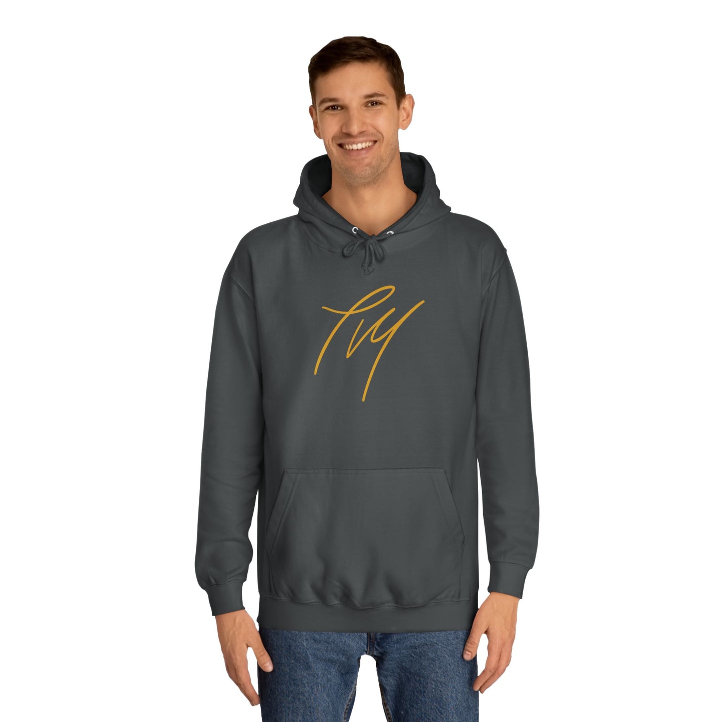 Trench Merch TM Stylish Crown Pull Over Hoodie - Perfect for Students, Campus Wear, Cozy Gifts, Unisex Sweatshirt, Trendy Apparel for Graduates