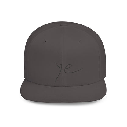 Ye 7BN Stylish Flat Bill Snapback Cap - Trendy Hat, Streetwear Essentials, Unisex Fashion, Casual Accessories, Gift Ideas