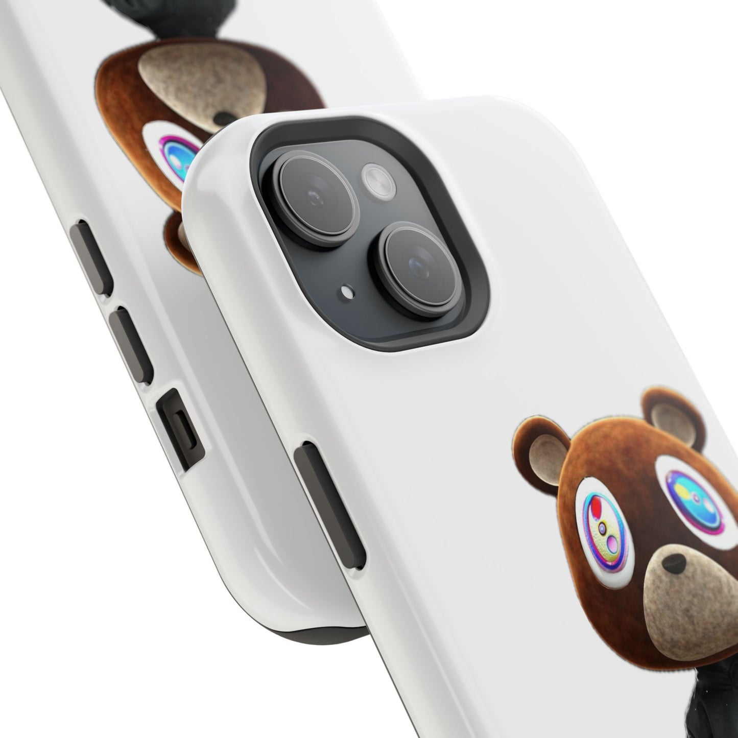 Ye Bear Character Magnetic Phone Cases, Fun Gift, Unique Phone Accessory, Trendy Tech, Personalized Style, Everyday Use