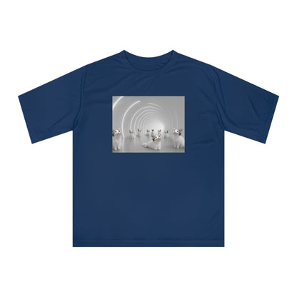 POPCAT Unisex Performance T-shirt with Unique Design, Fitness Apparel, Casual Wear, Gift for Him/Her, Sports Tee, Activewear