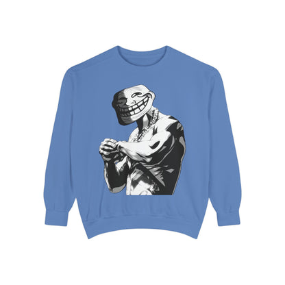 TROLL Stylish Unisex Sweatshirt with Playful Graphic, Trendy Streetwear, Cozy and Casual, Perfect Gift for Any Occasion, Unique Art Design