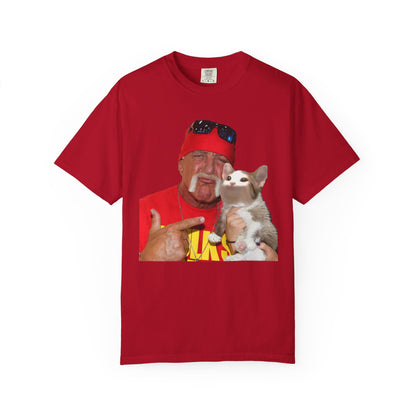 POPCAT Hilarious Unisex T-Shirt: Perfect for Dads, Pet Lovers, Gifts, Funny Apparel, Casual Wear, Cat Lovers