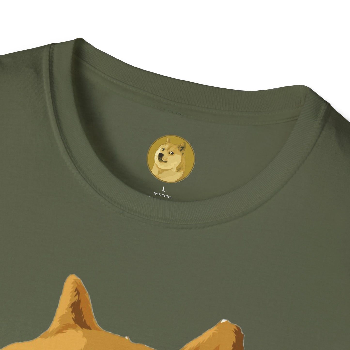Doge Lover Unisex T-Shirt, Funny Pet Tee, Cute Graphic Tee, Casual Wear, Gift for Dog Owners, Birthday Gift, Relaxed Fit
