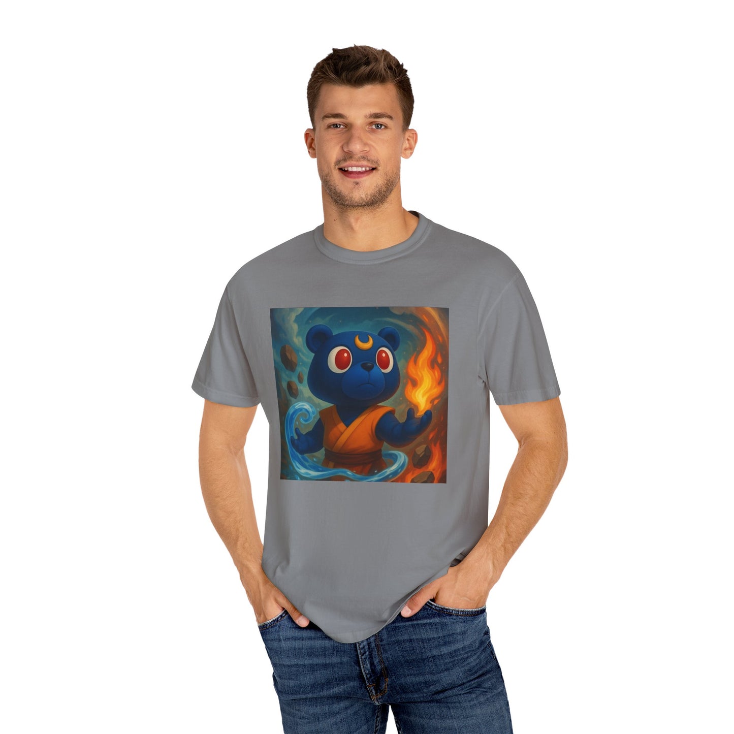4NBT Whimsical Bear T-Shirt | Cute Cartoon Tee, Gift for Kids, Casual Wear, Unique Graphic Top, Fun Youth Apparel