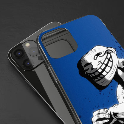 TROLL Clear Cases with Bold Graphic Design, Awesome Phone Accessories, Unique Gifts, Cartoon Phone Covers, Trendy Tech Gear