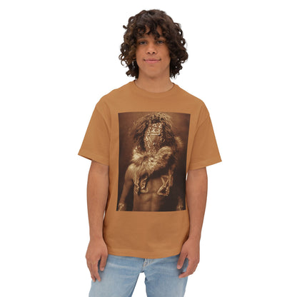 Yei Oversized Tee for Artistic Souls, Unisex Boxy T-Shirt, Retro Graphic Shirt, Casual Wear, Gift for Art Lovers