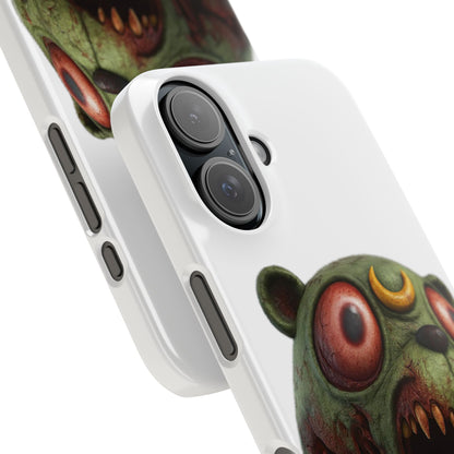4NBT Zombie Bear Phone Case, Horror Snap Case, Cute but Spooky Accessory, Gift for Halloween, Unique Phone Cover