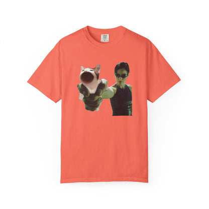 POPCAT Street Style Unisex T-Shirt | Vintage Graphic Tee, Casual Outfit, Gift for Friends, Meme Apparel, Conversation Starter