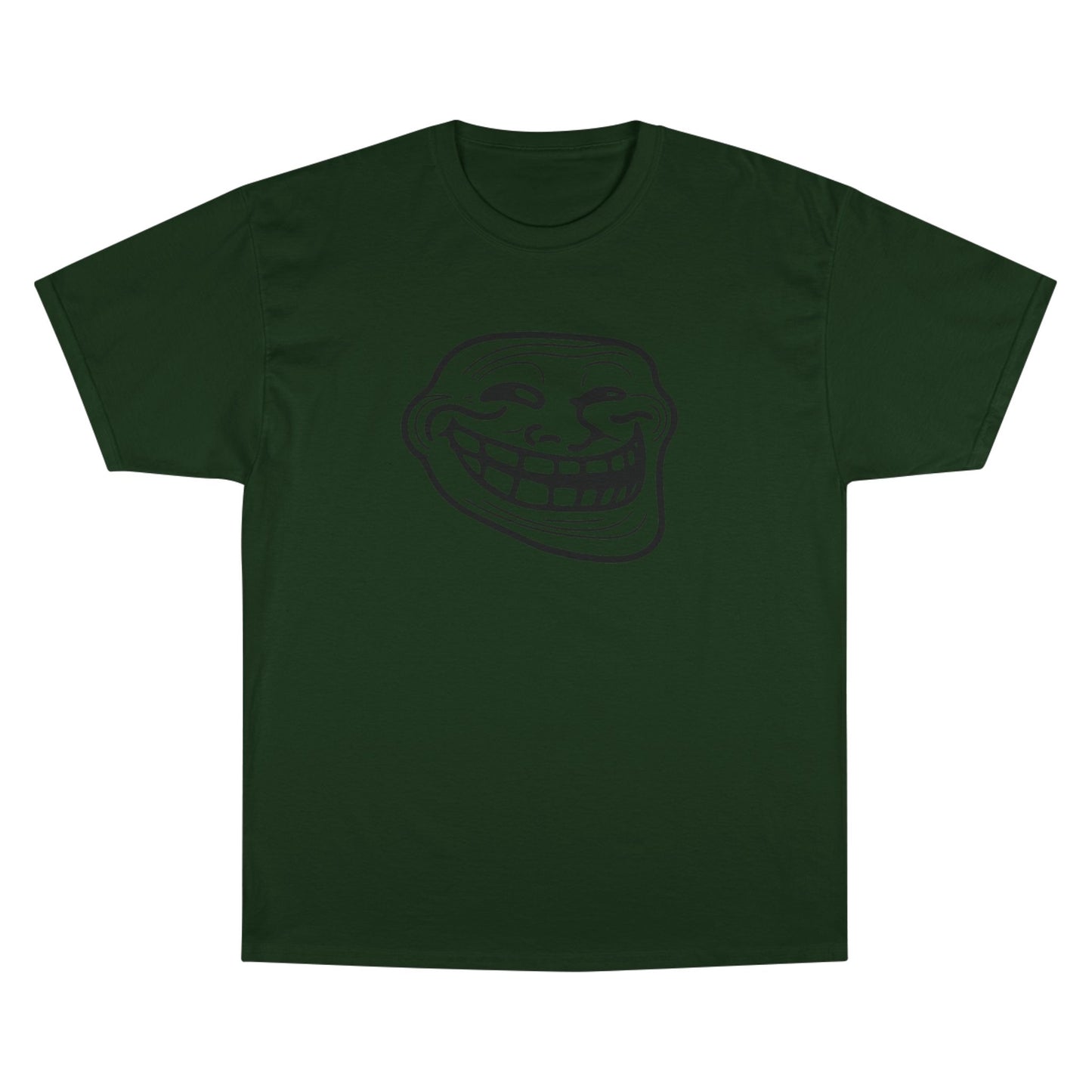 TROLL Funny Meme Champion T-Shirt, Humor Shirt, Gift for Gamers, Casual Wear, Laughing Face Tee, Perfect for Parties