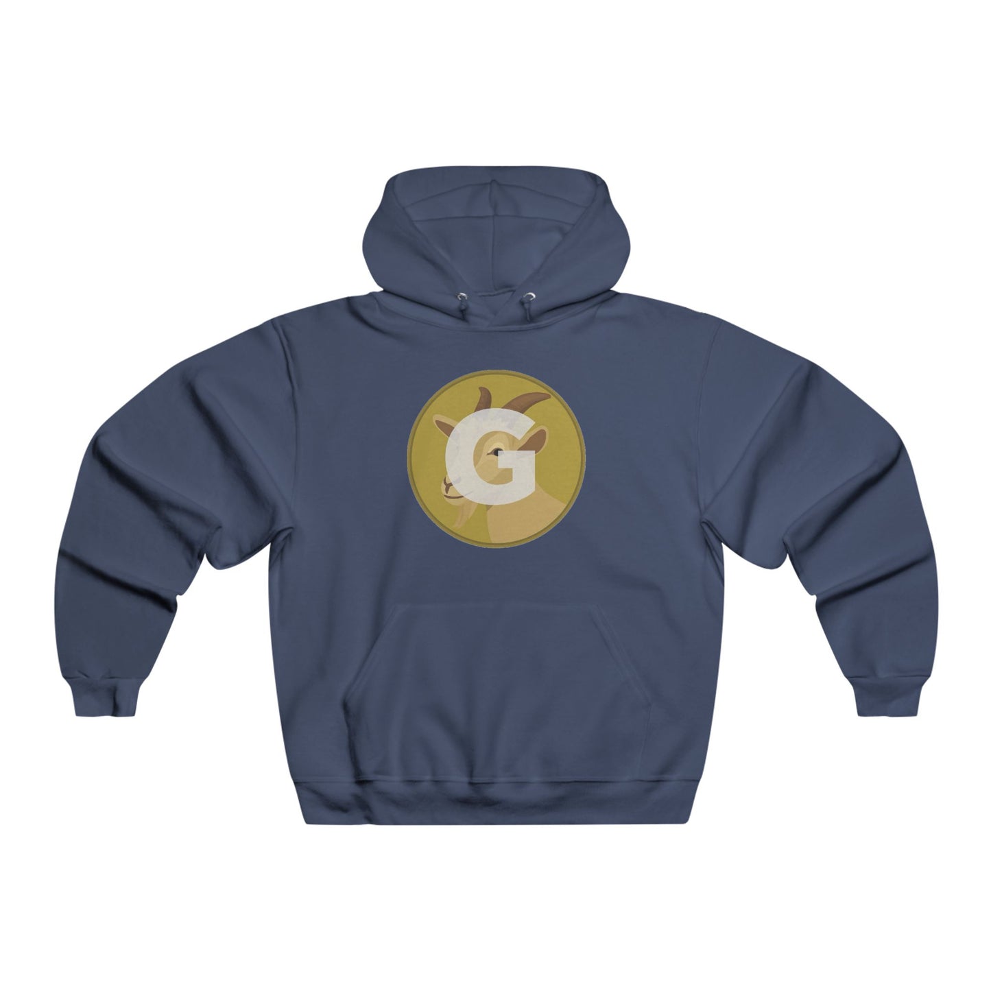Cozy Goat Hoodie for Everyday Style, Men’s Sweatshirt, Perfect for Casual Outings, Gifts for Him, Fall Fashion, Relaxed Vibe