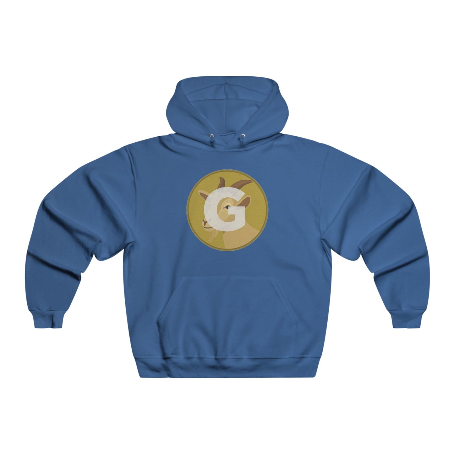 Cozy Goat Hoodie for Everyday Style, Men’s Sweatshirt, Perfect for Casual Outings, Gifts for Him, Fall Fashion, Relaxed Vibe
