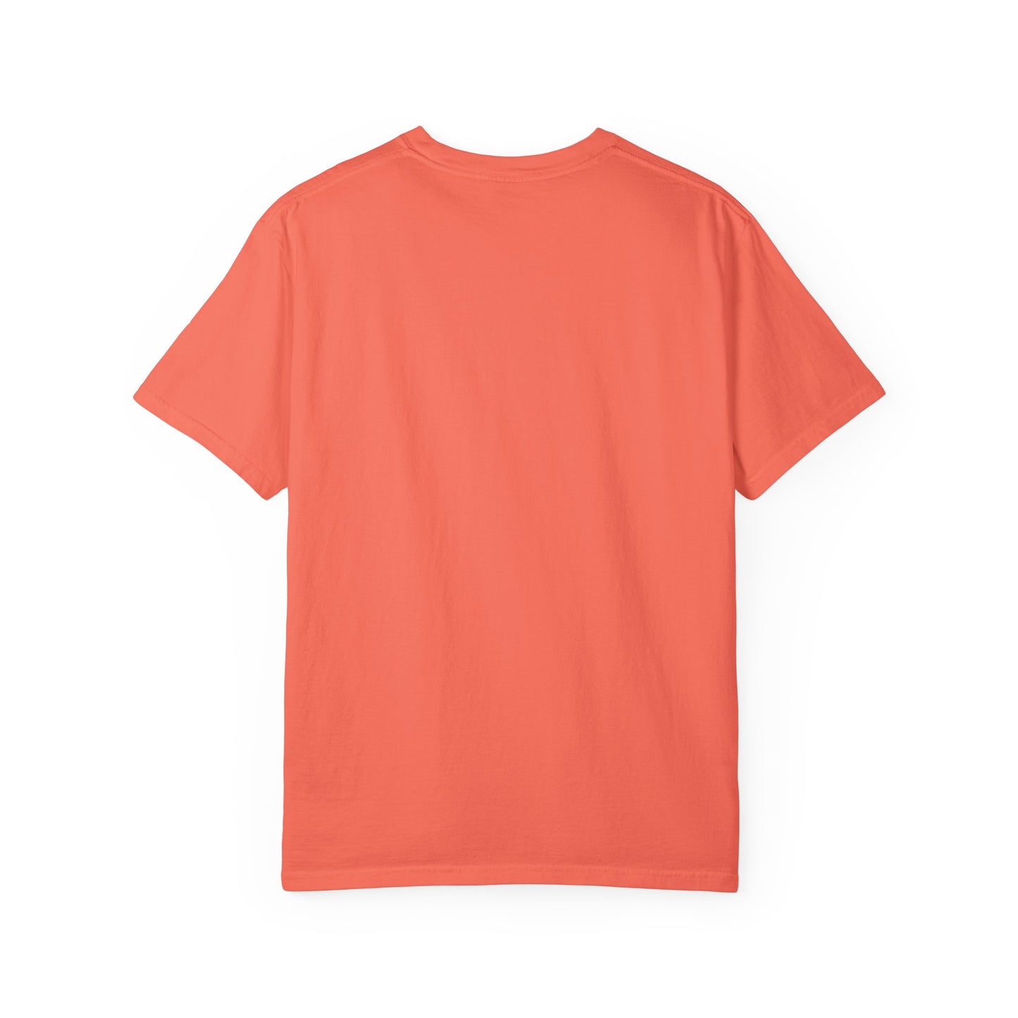 POPCAT Whimsical Cat Face T-Shirt, Unisex Garment-Dyed Tee for Cat Lovers, Cute Casual Wear, Gift for Pet Owners, Perfect for Everyday Style