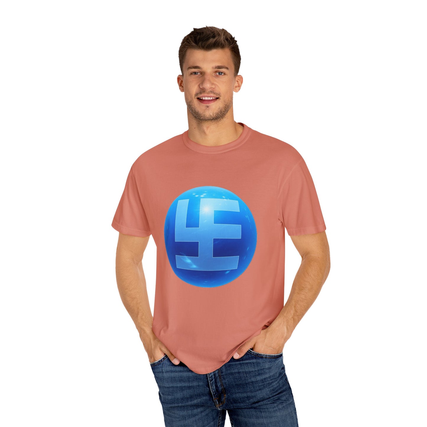 Swasticoin Unisex Garment-Dyed T-shirt: Trendy Casual Wear for Everyday Style, Gift for Friends, Unique Graphic Tee, Stylish Summer Apparel, [...]