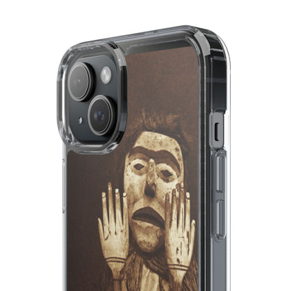 Yei Unique Clear Phone Case with Vintage Puppet Design, Artistic Phone Cover, Retro Style Protection, Gifts for Theater Lovers, Customized [...]