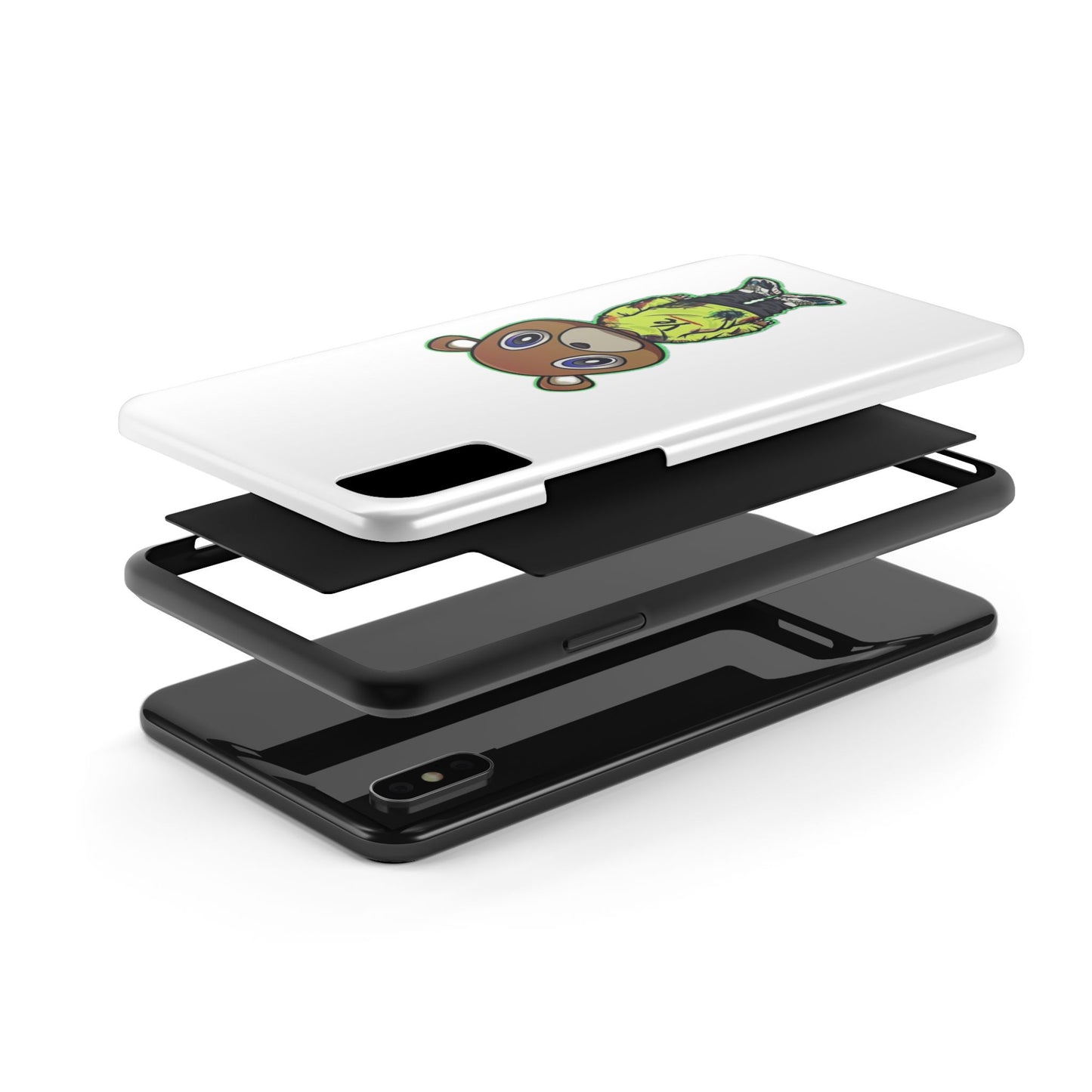 Ye Bear Tough Phone Cases with Cartoon Design - Unique Phone Cover, Durable Mobile Case, Cool Gift for Teens, Fun Accessory for Everyday Use