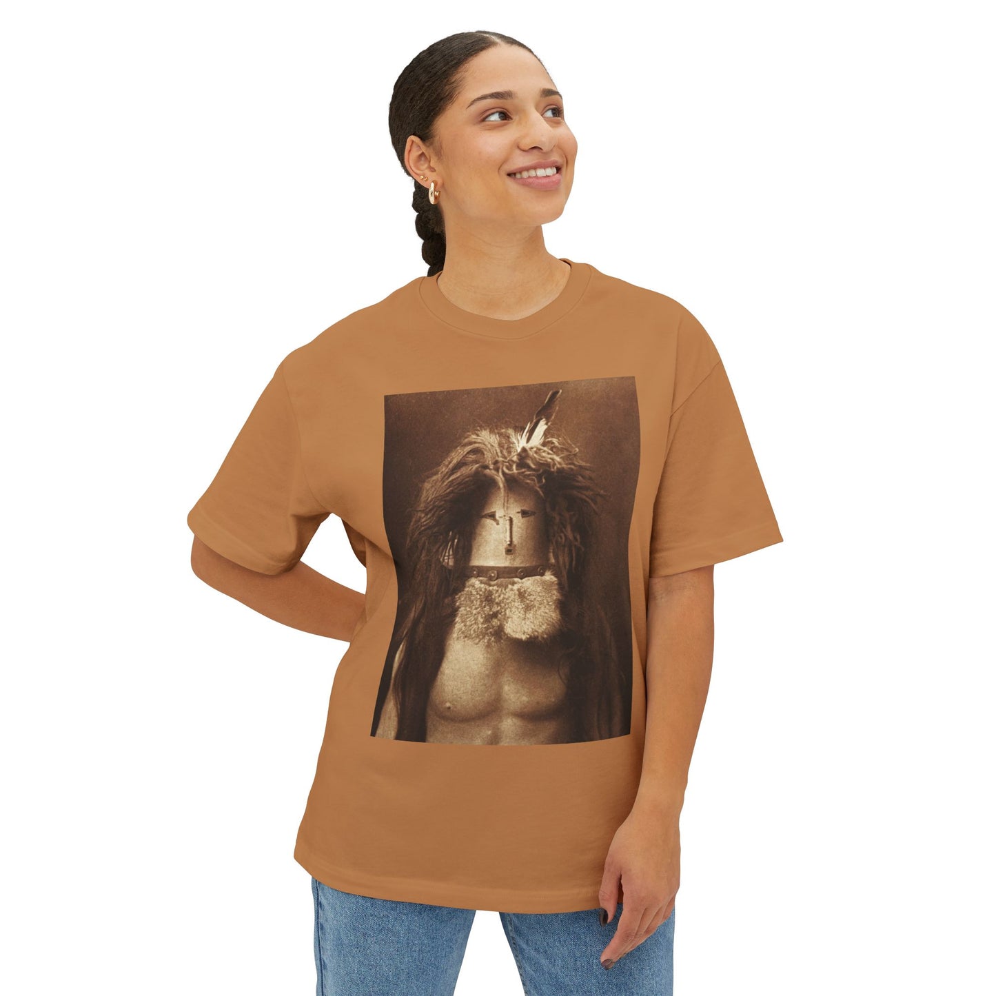Artistic Oversized Graphic Tee | Yei Style T-Shirt, Unisex Casual Wear, Festival Fashion, Unique Art Top, Statement Piece