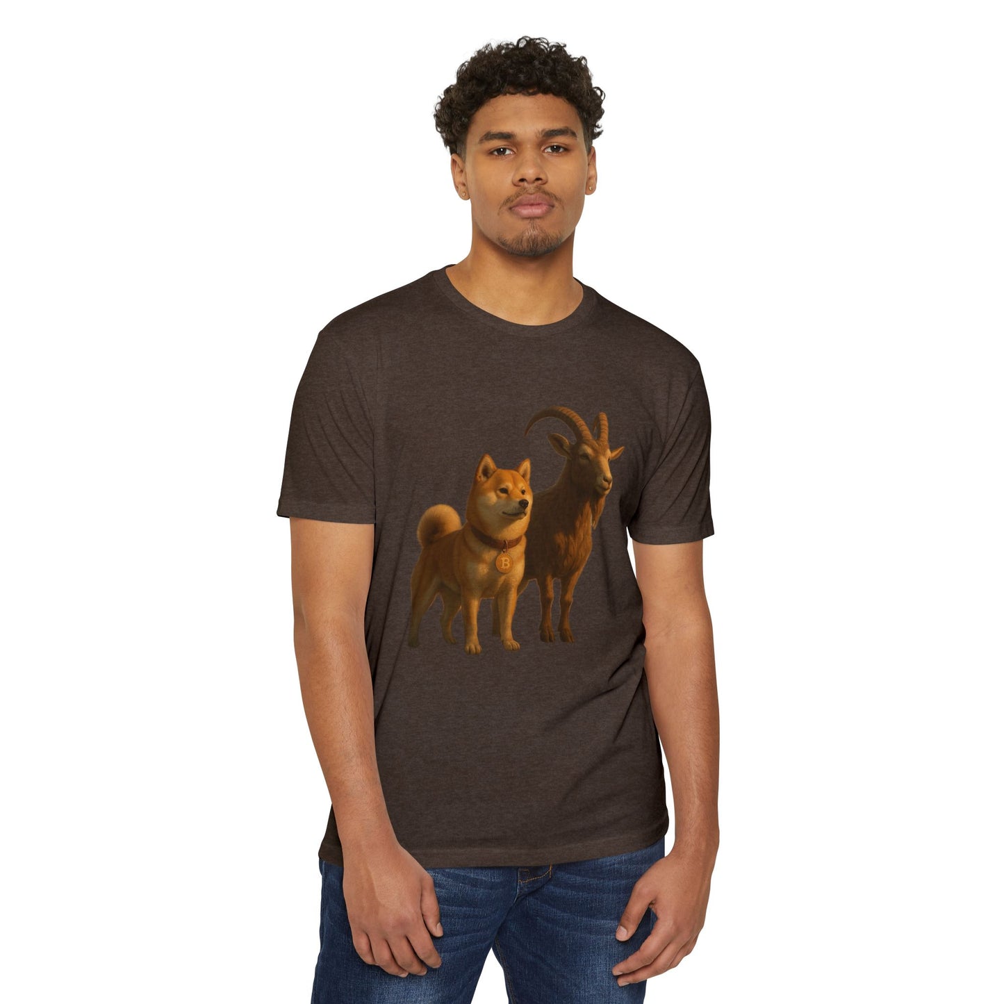 GOAT T-Shirt, Unisex T-Shirt, Pet Lover Gift, Animal-Themed Apparel, Fun Casual Wear, Unique Graphic Tee