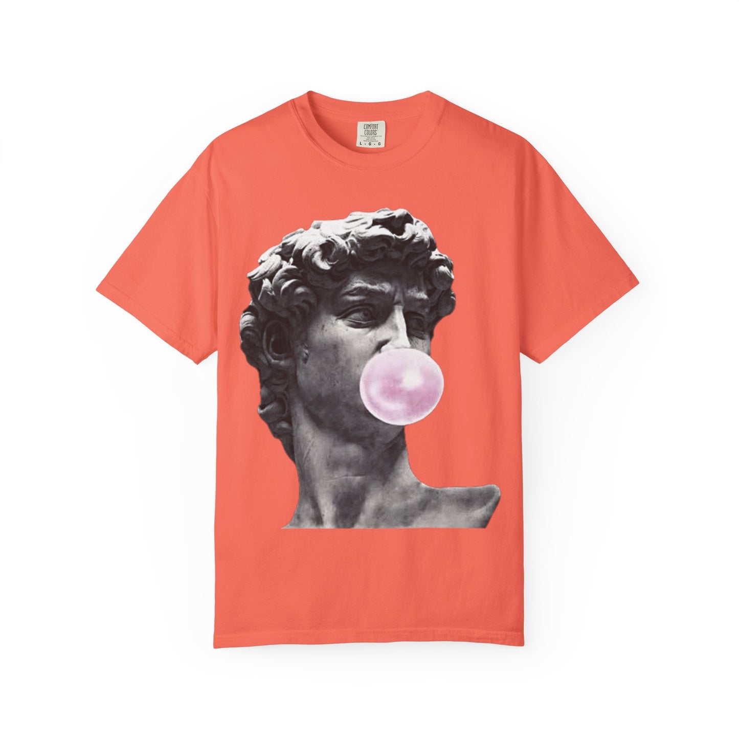 @ye Bubblegum David T-Shirt | Trendy Unisex Tee, Art-Inspired Shirt, Casual Summer Wear, Gift for Art Lovers i