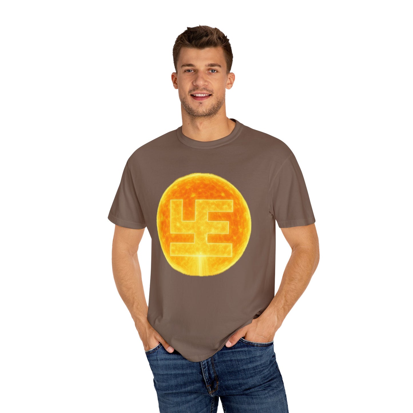 Swasticoin Sunshine Graphic Unisex T-Shirt, Casual Wear, Graphic Tee, Summer Fashion, Birthday Gift, Street Style