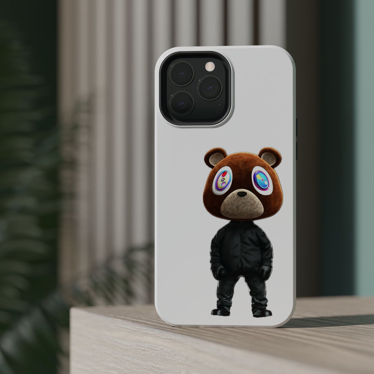 Ye Bear Character Magnetic Phone Cases, Fun Gift, Unique Phone Accessory, Trendy Tech, Personalized Style, Everyday Use