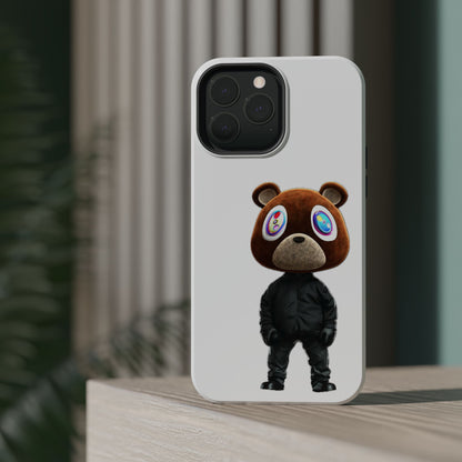 Ye Bear Character Magnetic Phone Cases, Fun Gift, Unique Phone Accessory, Trendy Tech, Personalized Style, Everyday Use