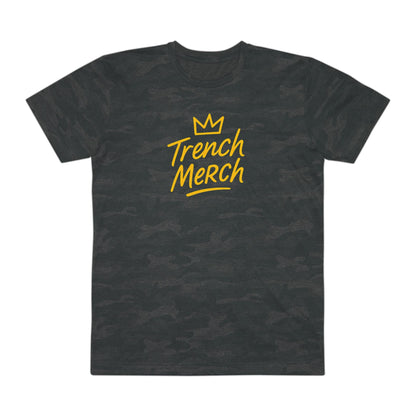 Trench Merch Crown Leopard Print Tee, Casual Statement Shirt, Urban Fashion Top, Gift for Him, Everyday Wear