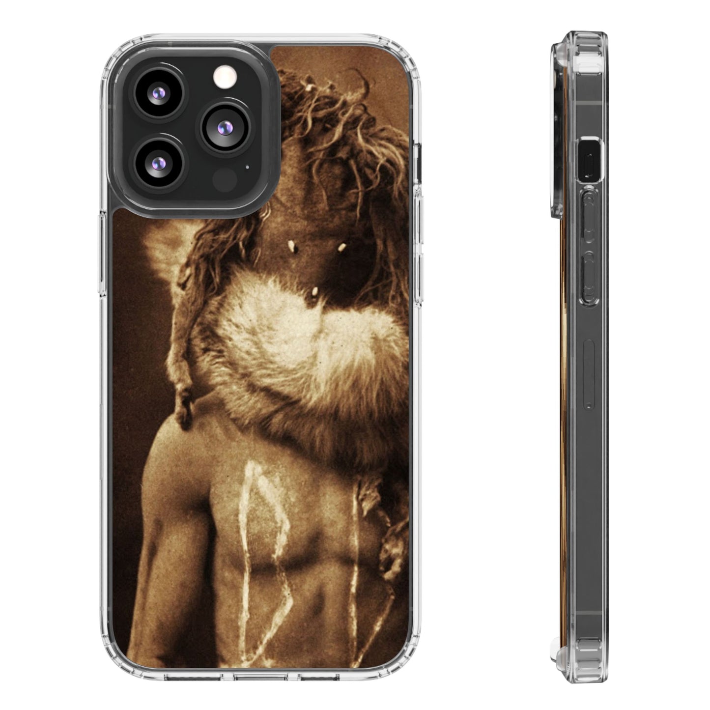 Yei Vintage Artistic Phone Case with Tribal Design, Clear iPhone Case, Boho Style Accessory, Unique Gift for Him/Her, Nature-Inspired [...]