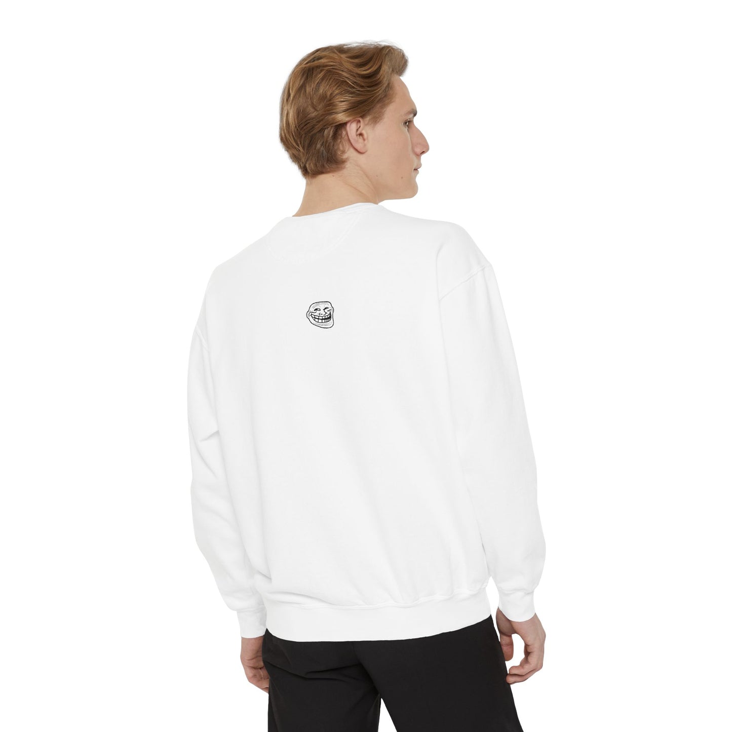 TROLL Stylish Unisex Sweatshirt with Playful Graphic, Trendy Streetwear, Cozy and Casual, Perfect Gift for Any Occasion, Unique Art Design
