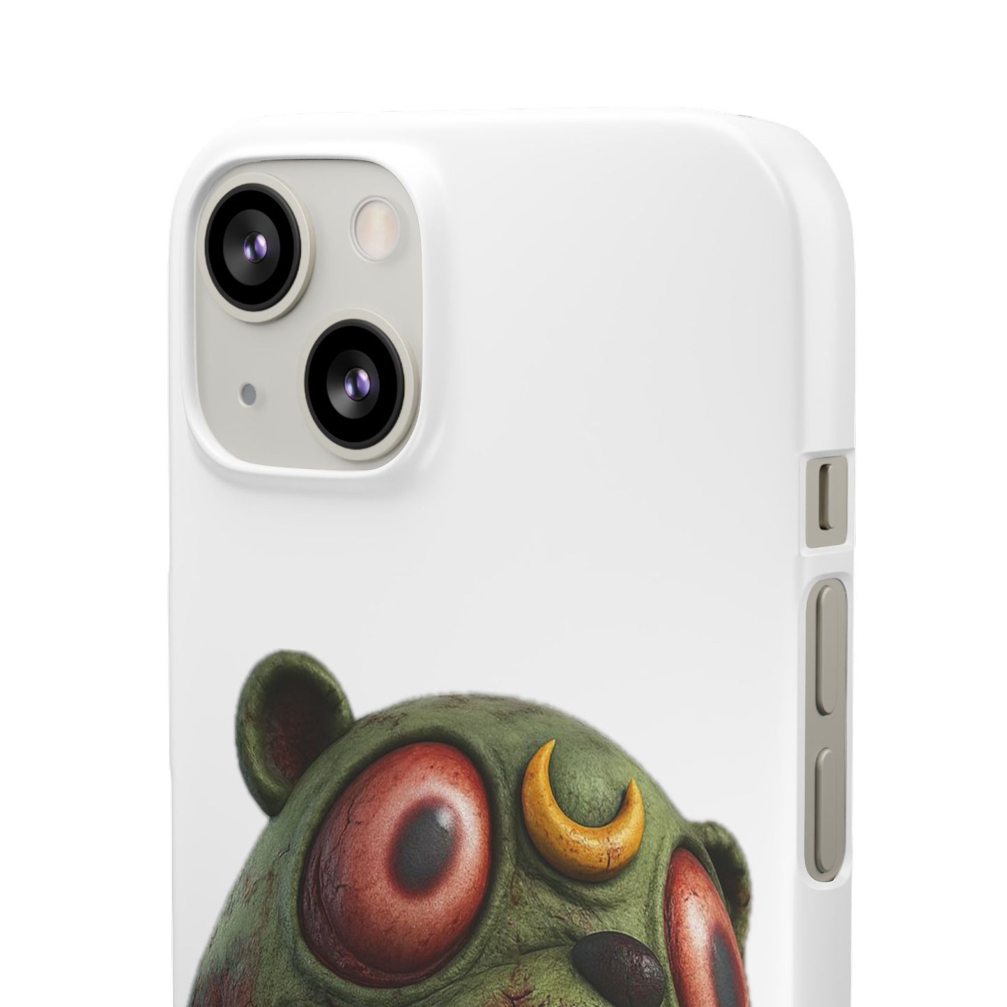 4NBT Zombie Bear Phone Case, Horror Snap Case, Cute but Spooky Accessory, Gift for Halloween, Unique Phone Cover