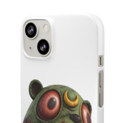 4NBT Zombie Bear Phone Case, Horror Snap Case, Cute but Spooky Accessory, Gift for Halloween, Unique Phone Cover