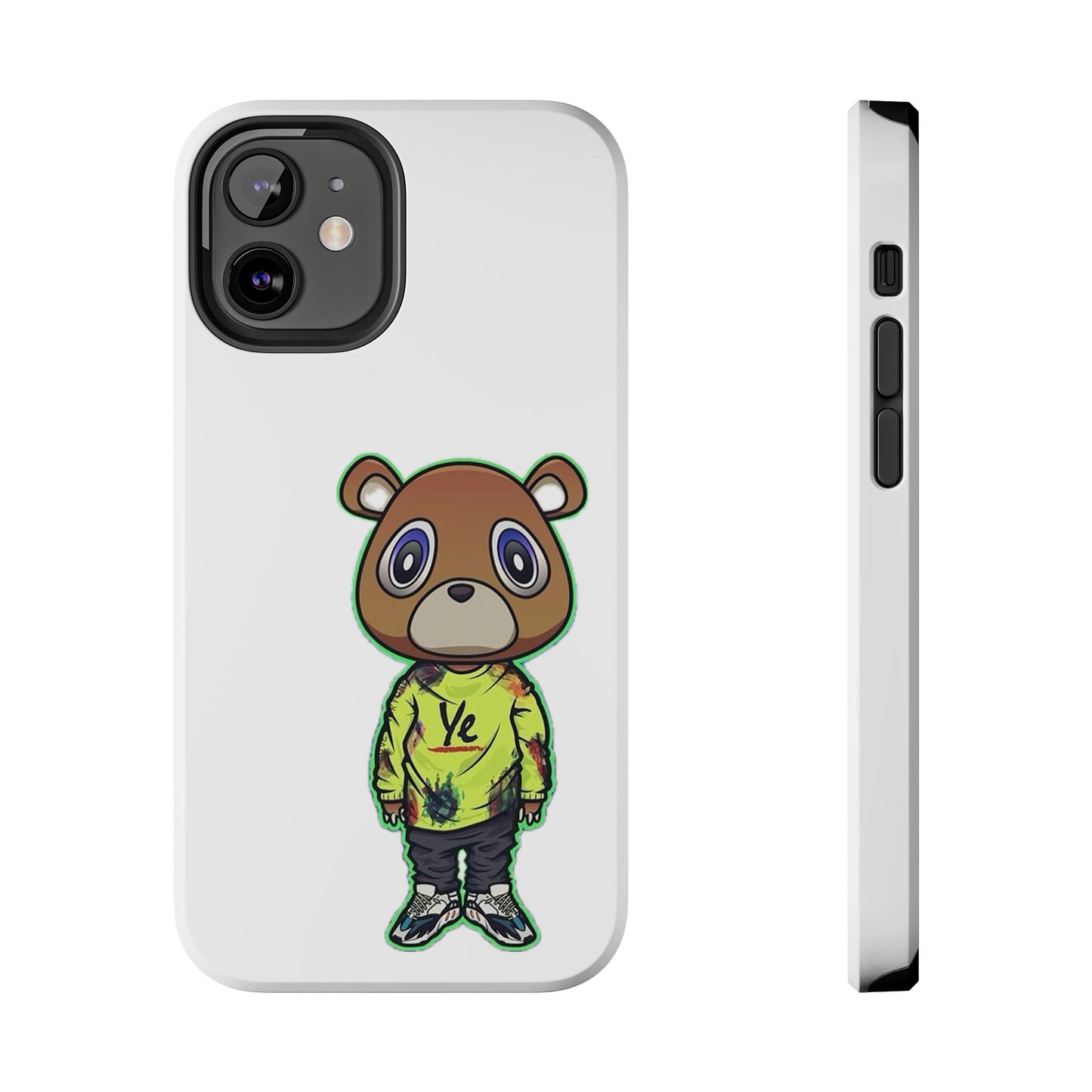 Ye Bear Tough Phone Cases with Cartoon Design - Unique Phone Cover, Durable Mobile Case, Cool Gift for Teens, Fun Accessory for Everyday Use