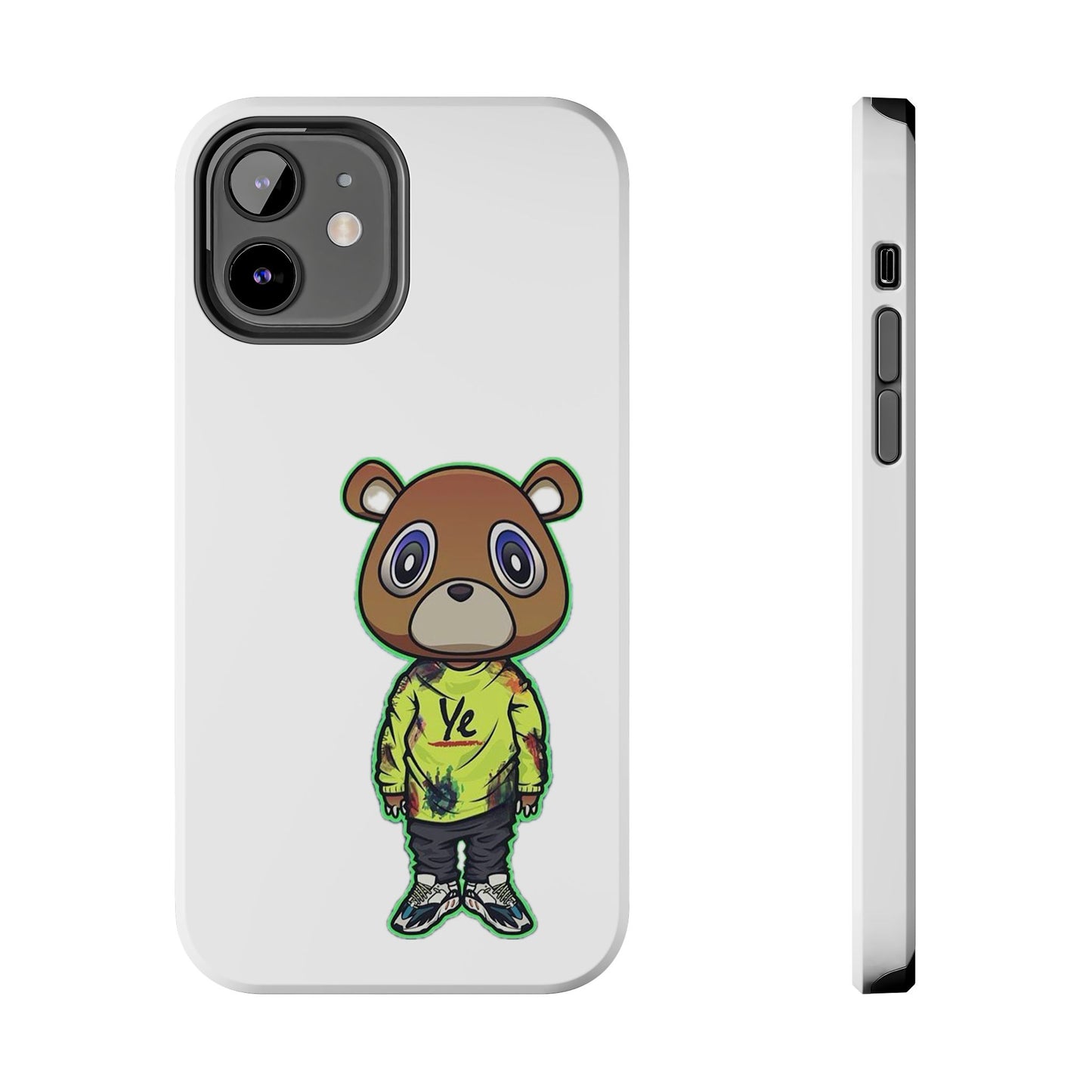 Ye Bear Tough Phone Cases with Cartoon Design - Unique Phone Cover, Durable Mobile Case, Cool Gift for Teens, Fun Accessory for Everyday Use