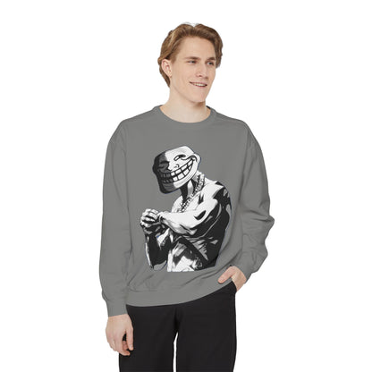 TROLL Stylish Unisex Sweatshirt with Playful Graphic, Trendy Streetwear, Cozy and Casual, Perfect Gift for Any Occasion, Unique Art Design