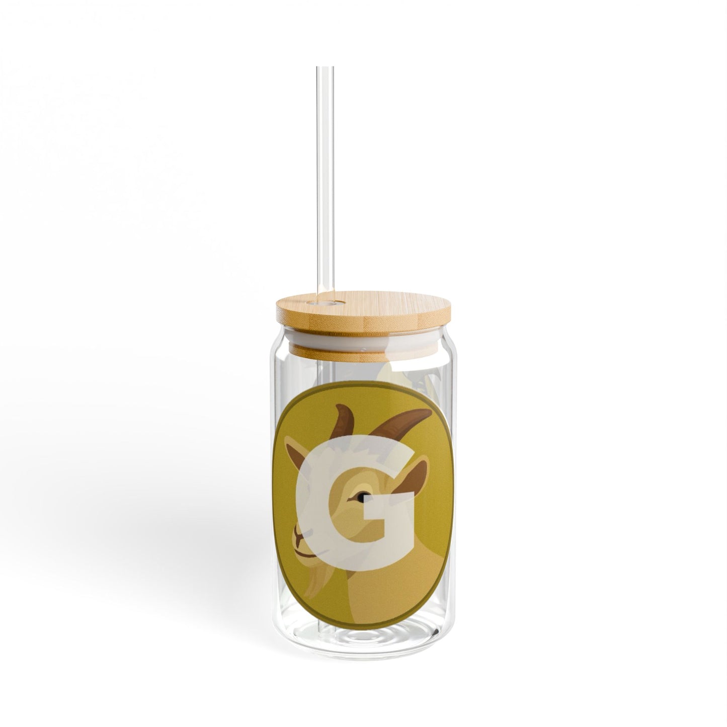 Goat Sipper Glass, 16oz – Fun Drinking Glass for Kids, Eco-friendly Reusable Glass, Perfect for Birthdays and Summer Parties, [...]