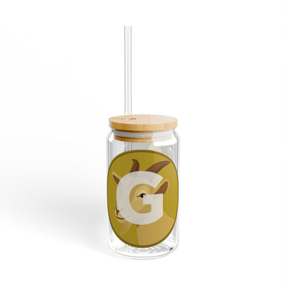 Goat Sipper Glass, 16oz – Fun Drinking Glass for Kids, Eco-friendly Reusable Glass, Perfect for Birthdays and Summer Parties, [...]