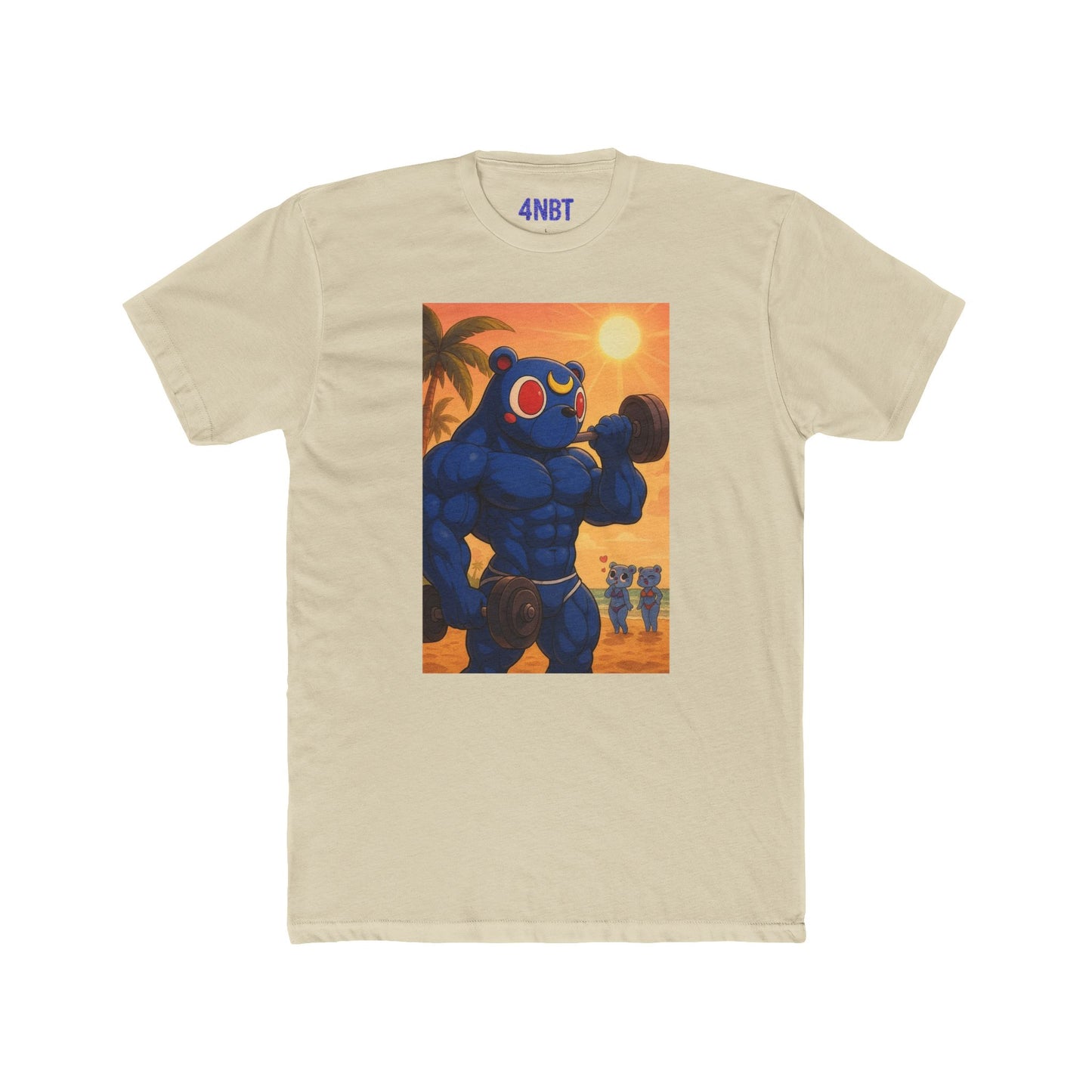 4NBT Stylish Graphic Tee, Fun Summer Shirt, Cool Gift for Him/Her, Casual Everyday Wear, Perfect for Beach Days, Unique Art Design