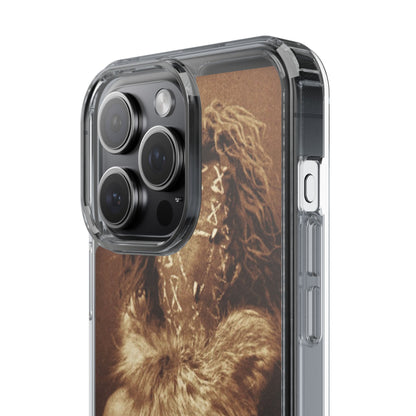 Yei Artistic Clear Phone Case for Unique Expression, Phone Accessories, Nature Lovers, Boho Style, Gift for Him/Her